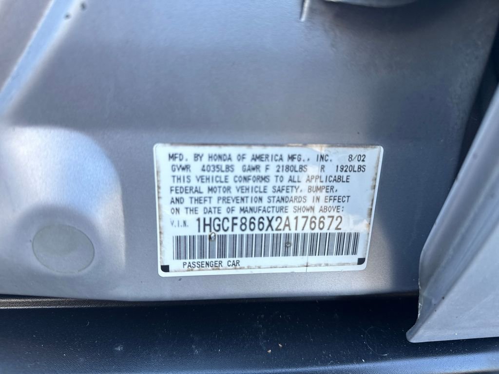 Used 2002 Honda Accord VP image 26