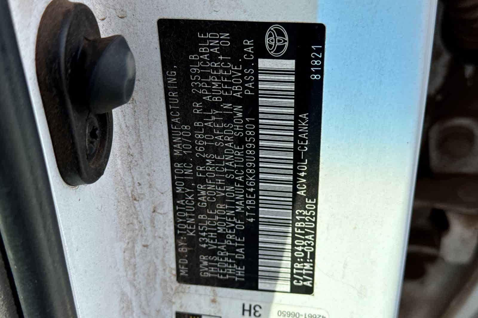 Used 2009 Toyota Camry LE FWD image 25