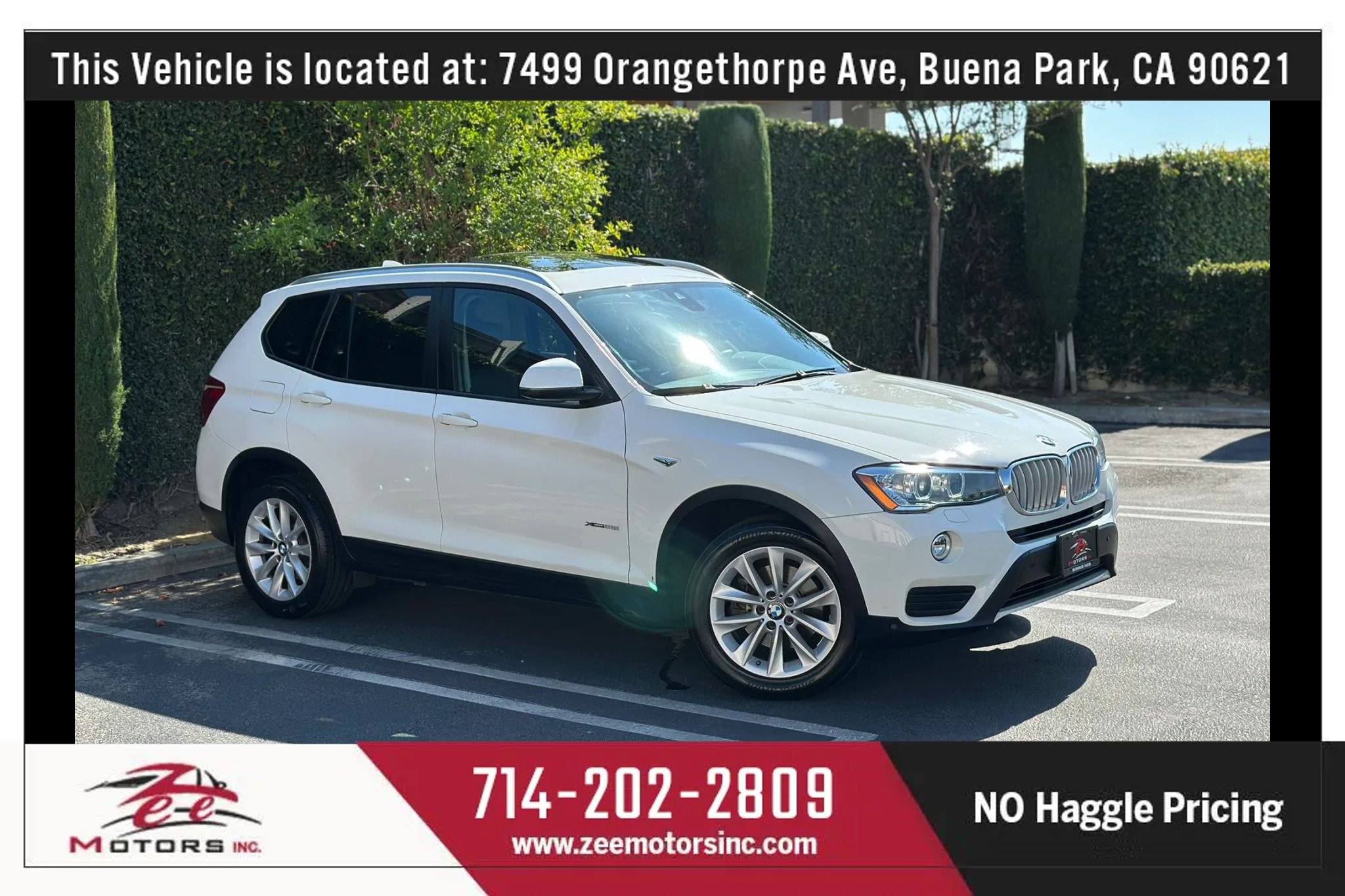 Used 2017 BMW X3 xDrive28i AWD/4WD image 1