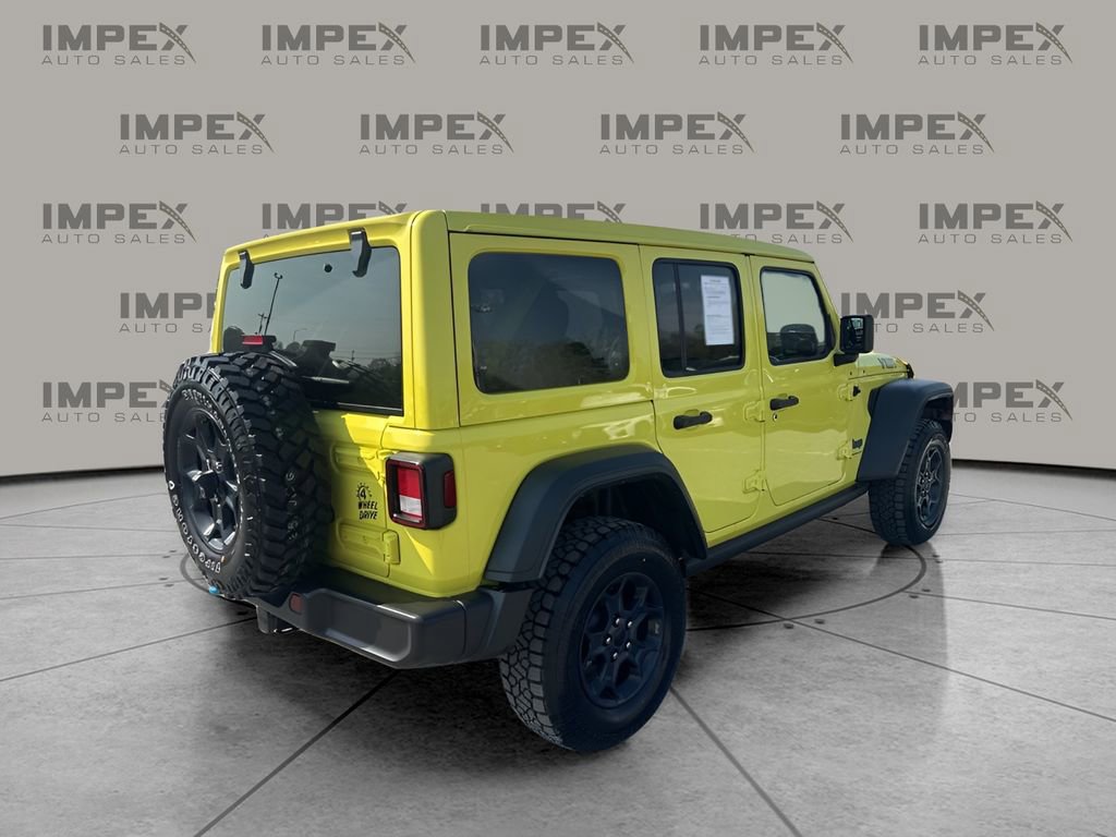 Used 2023 Jeep Wrangler Unlimited w/ Sun & Screen Package AWD/4WD image 5