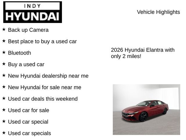 New 2026 Hyundai Elantra SEL Sport image 7