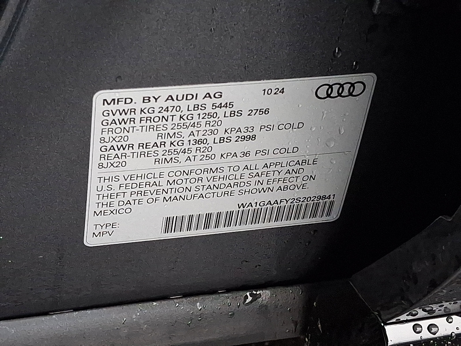 Certified 2025 Audi Q5 2.0T Premium image 27