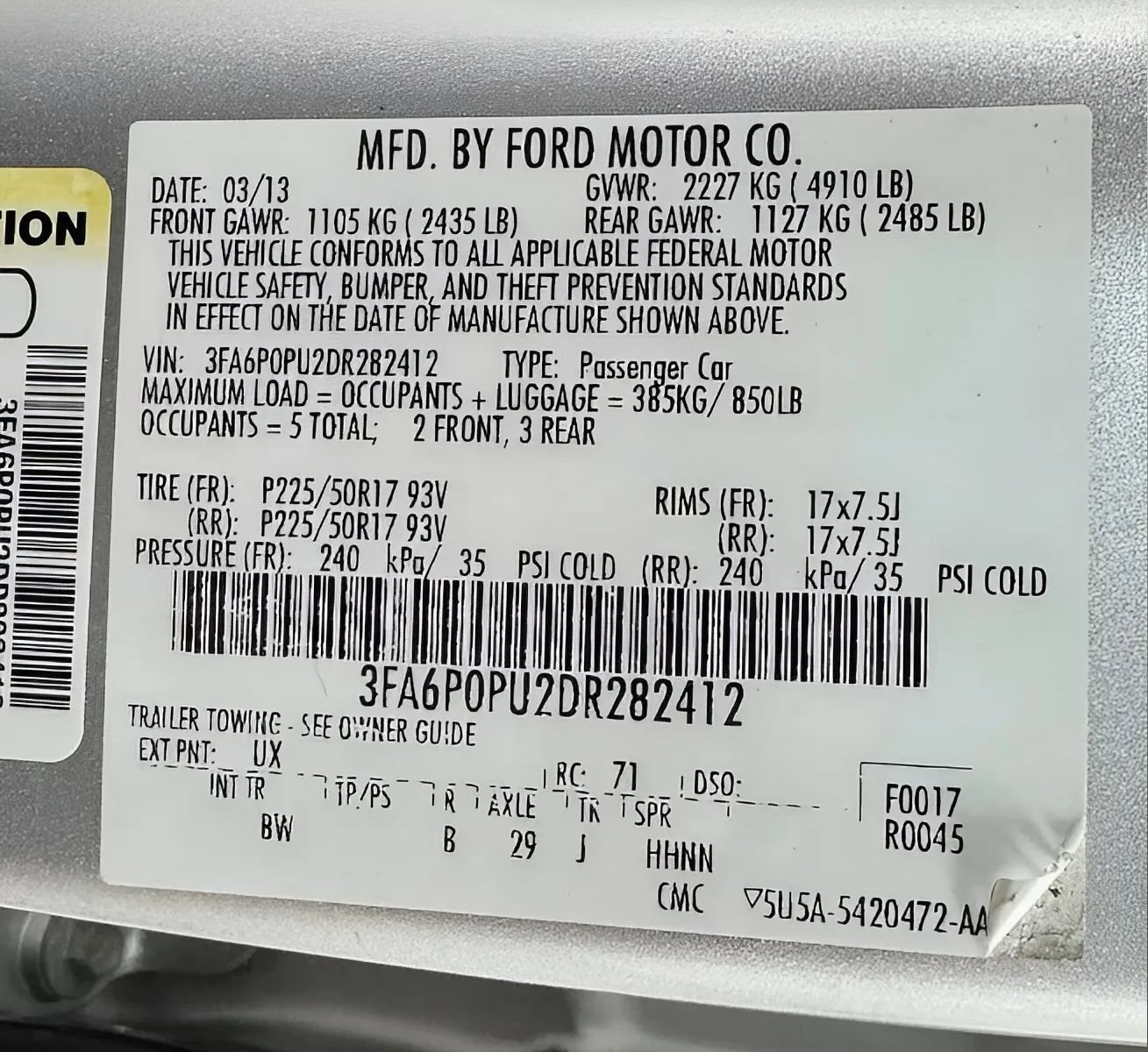 Used 2013 Ford Fusion Energi SE w/ Driver Assist Pkg FWD image 23
