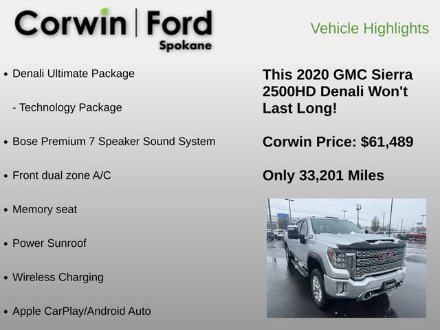 Used 2020 GMC Sierra 2500 Denali w/ Denali Ultimate Package image 12