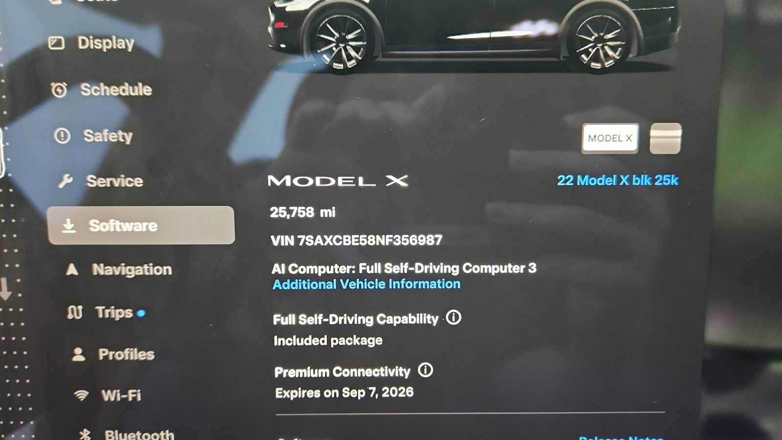 Used 2022 Tesla Model X AWD/4WD image 14