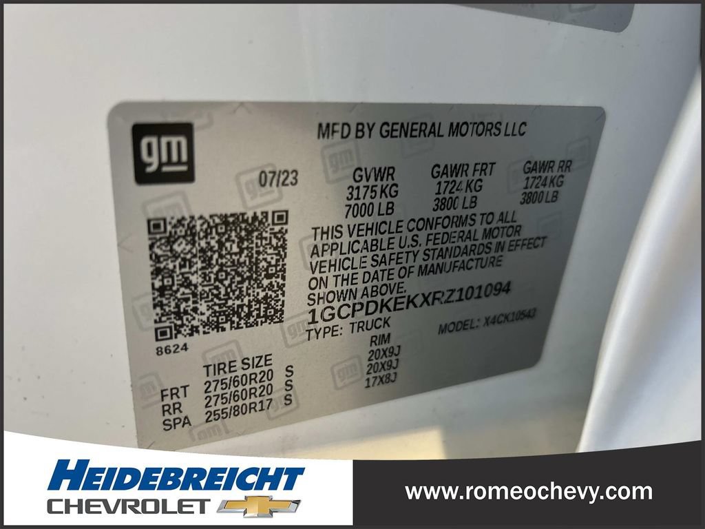 Certified 2024 Chevrolet Silverado 1500 LT AWD/4WD image 8