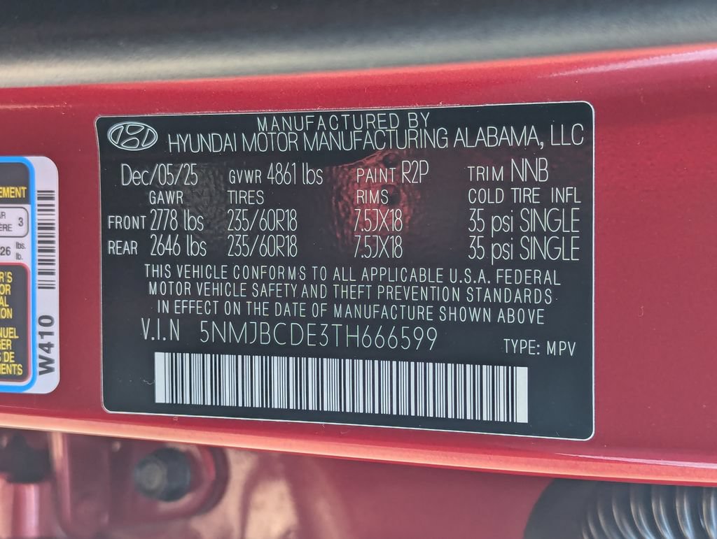 Used 2026 Hyundai Tucson SEL AWD/4WD image 38