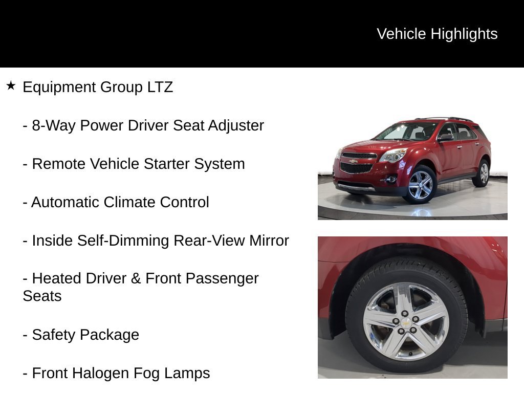 Used 2014 Chevrolet Equinox LTZ FWD image 7