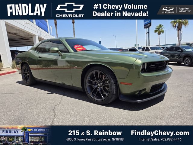 Used 2021 Dodge Challenger R/T Scat Pack w/ Shaker Package RWD image 1