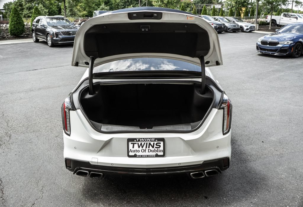 Used 2022 Cadillac CT4 V w/ Navigation Package RWD image 32