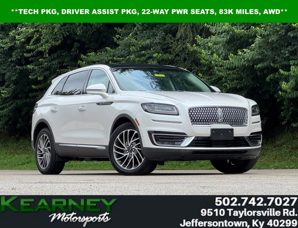 Used 2019 Lincoln Nautilus Reserve AWD/4WD image 1