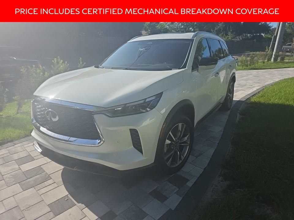 Certified 2023 INFINITI QX60 Luxe w/ Cargo Package