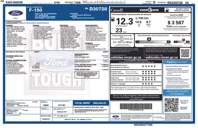 Used 2024 Ford F150 XLT AWD/4WD image 6