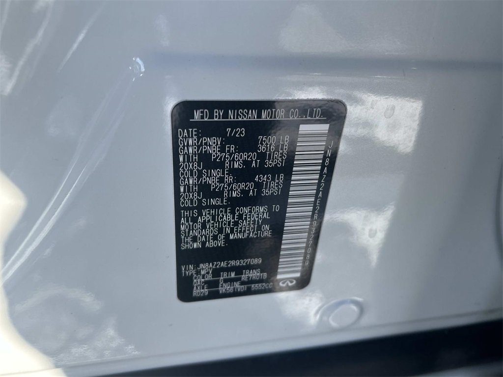Used 2024 INFINITI QX80 Luxe AWD/4WD image 34