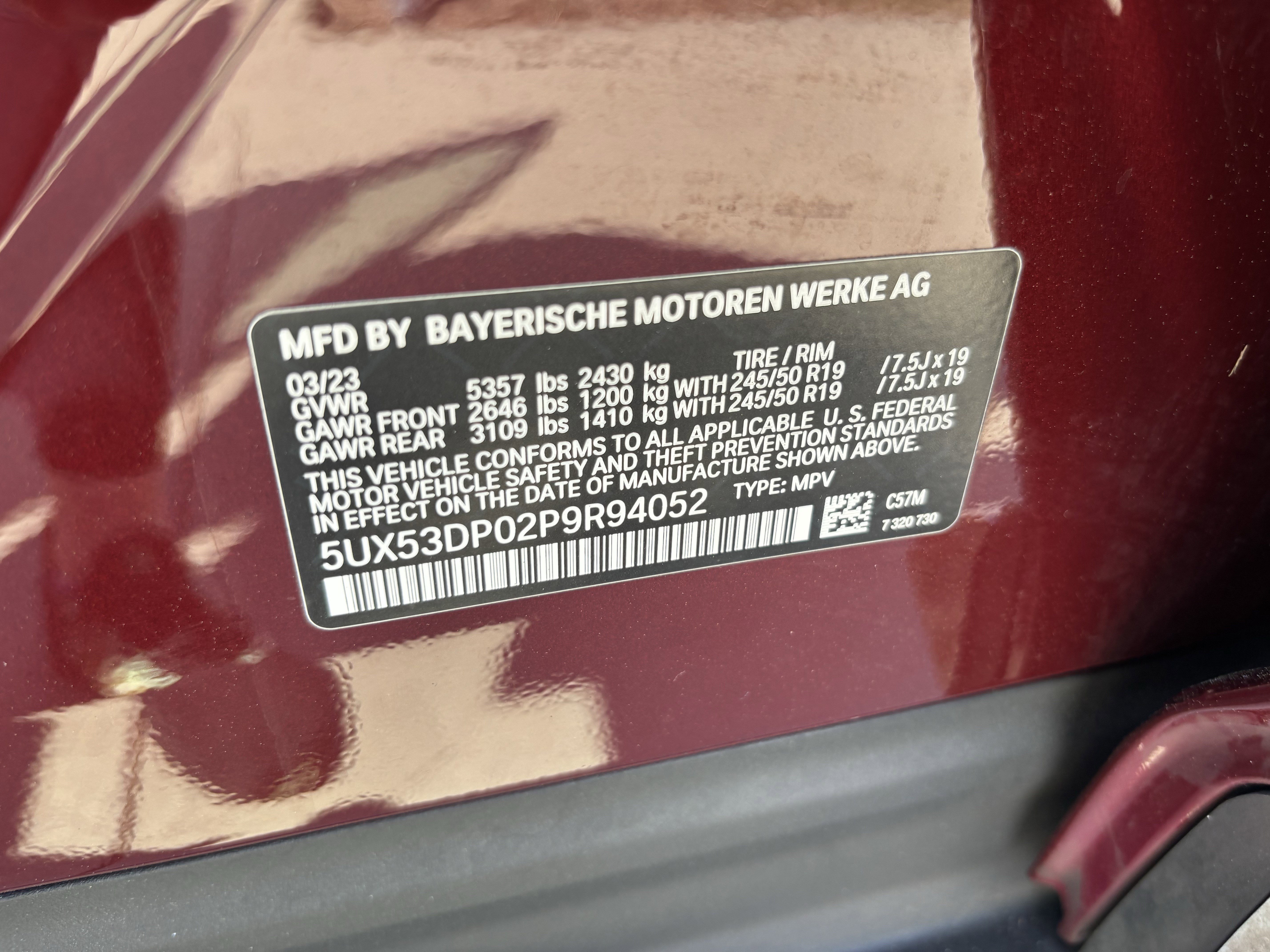 Used 2023 BMW X3 xDrive30i w/ Premium Package AWD/4WD image 37