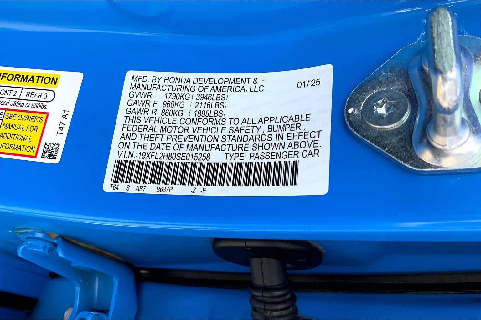 Used 2025 Honda Civic Sport image 31