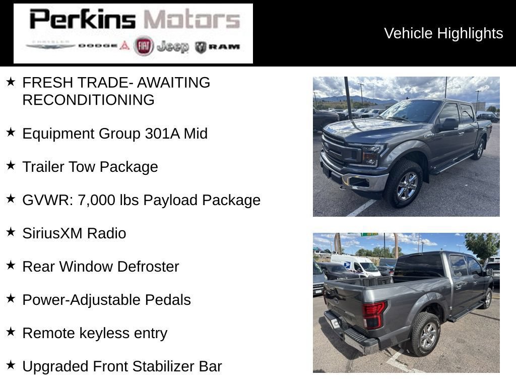Used 2019 Ford F150 XLT w/ Equipment Group 301A Mid AWD/4WD image 17