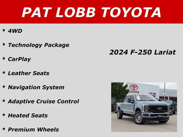 Used 2024 Ford F250 Lariat w/ Sport Appearance Package AWD/4WD image 40