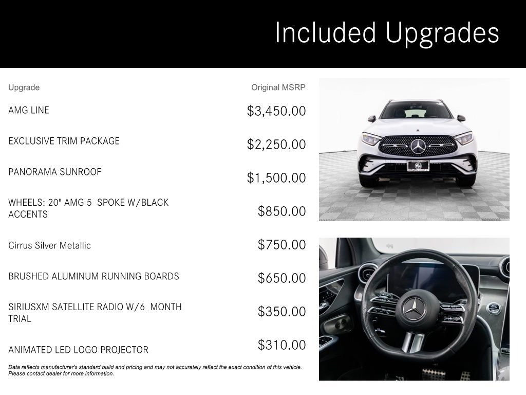 Used 2023 Mercedes-Benz GLC 300 4MATIC w/ AMG Line image 4