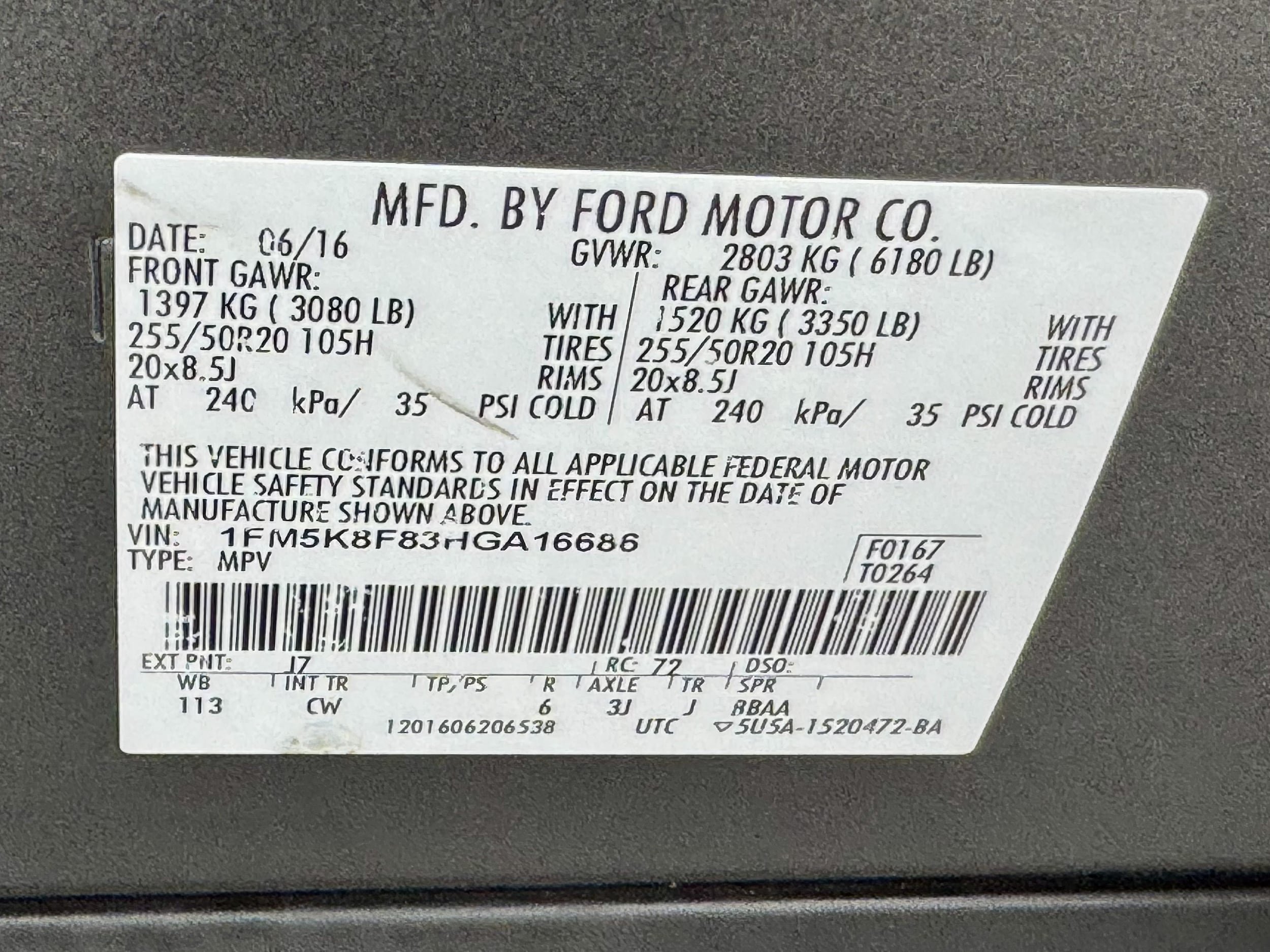 Used 2017 Ford Explorer Limited AWD/4WD image 25