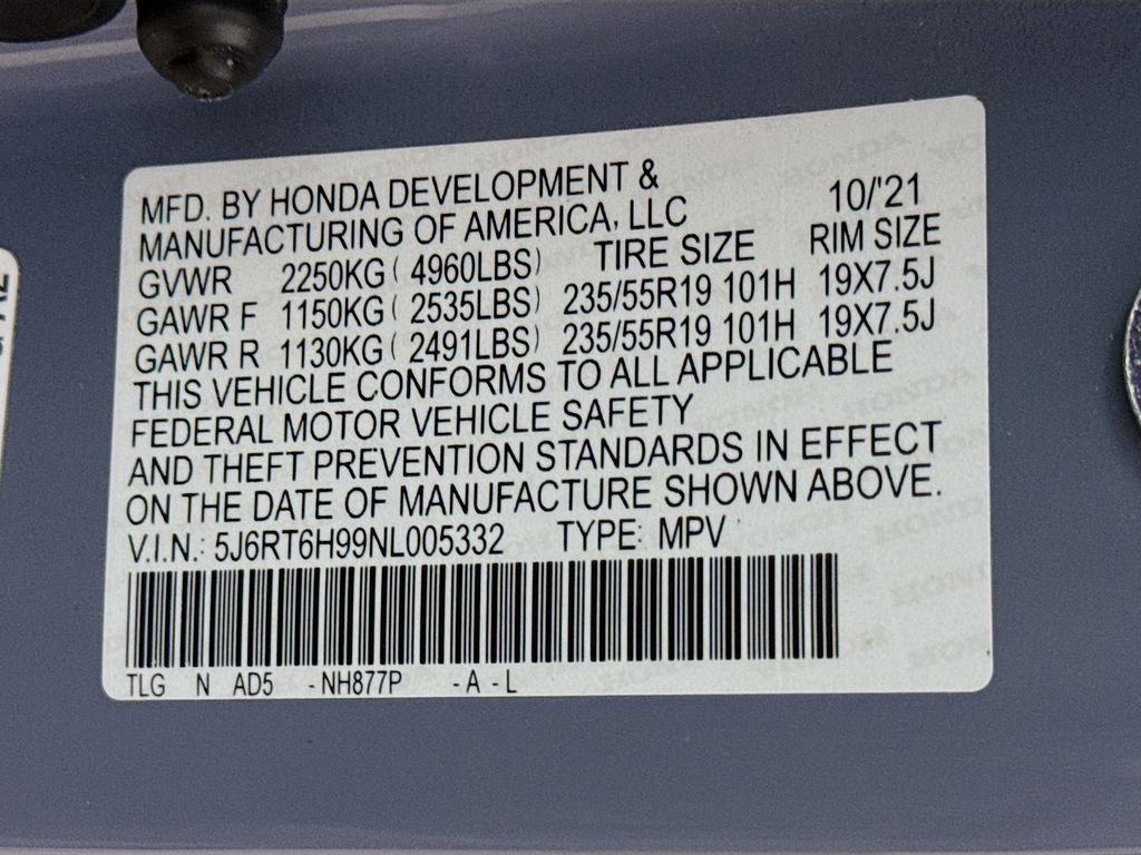 Used 2022 Honda CR-V Touring image 33