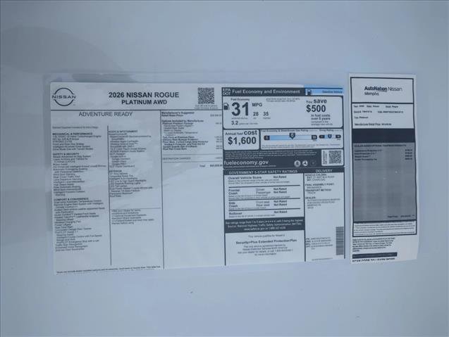New 2026 Nissan Rogue Platinum w/ Platinum Premium Package image 22