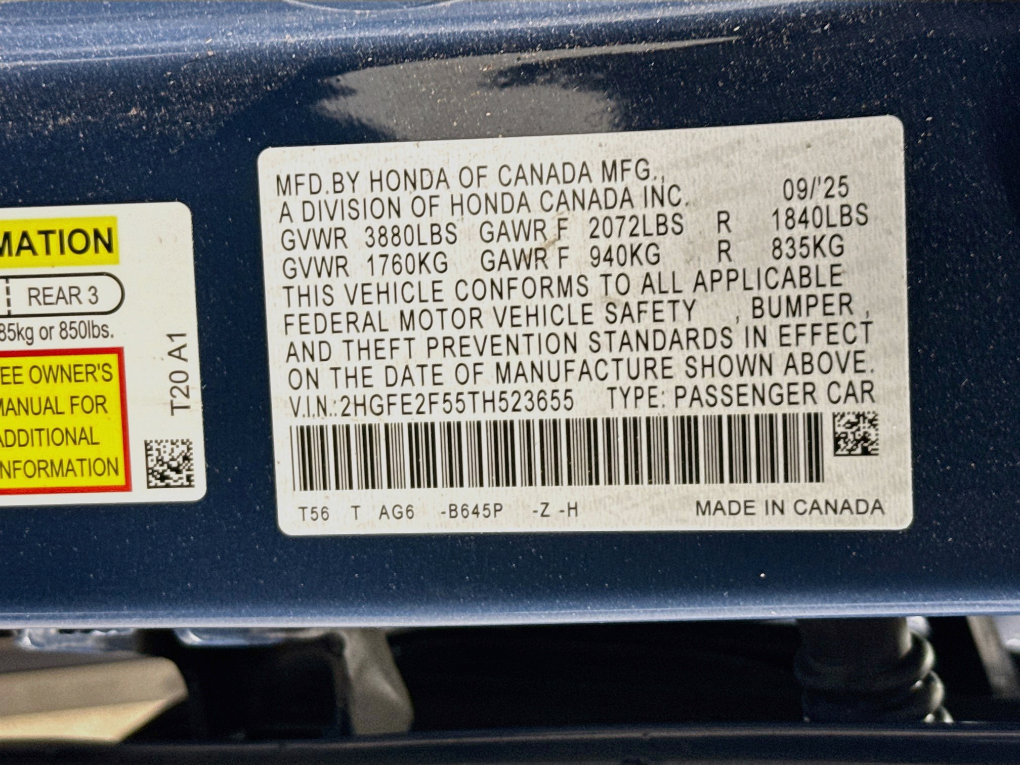 Used 2026 Honda Civic Sport image 36