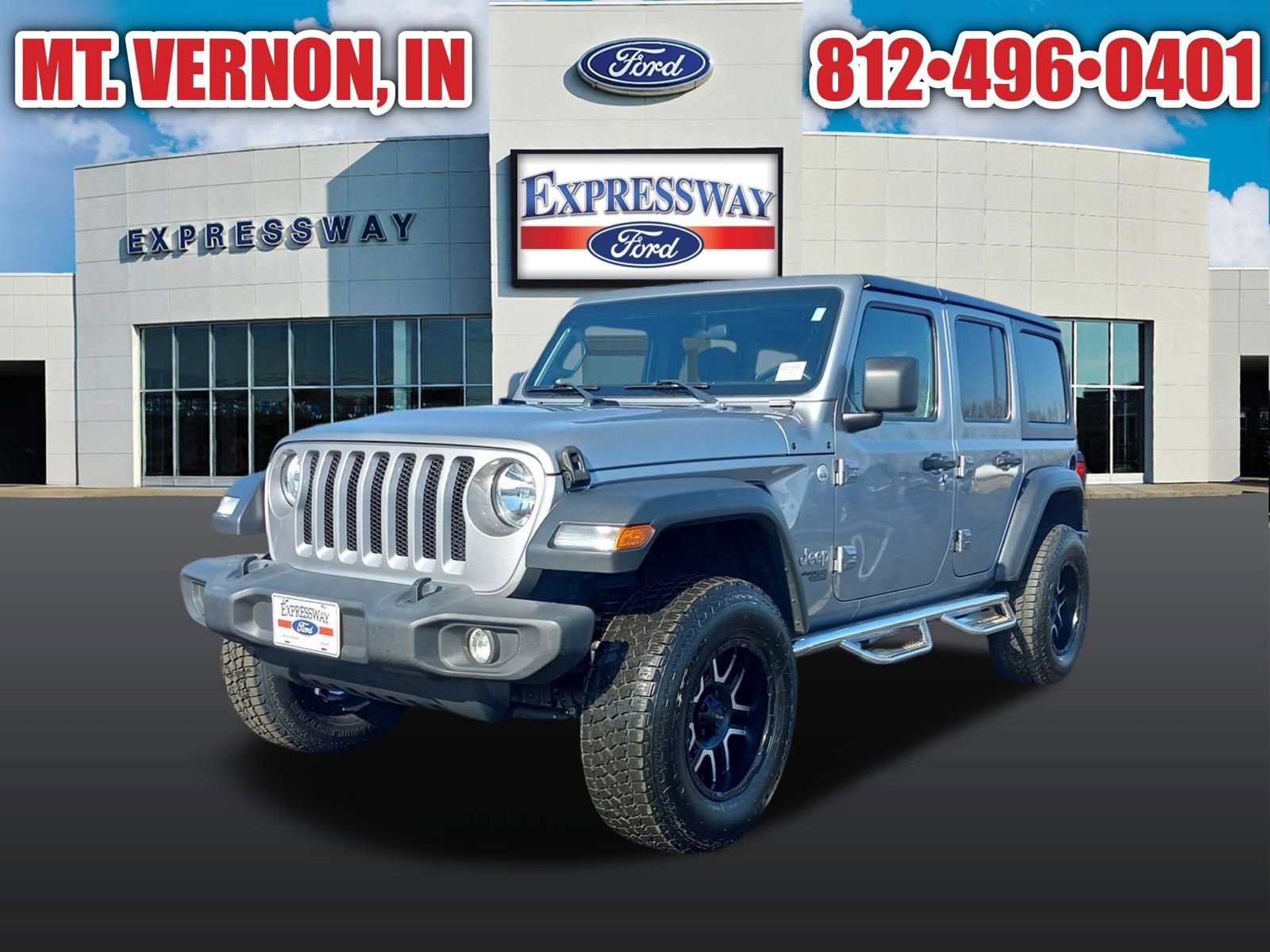 Used 2019 Jeep Wrangler Unlimited Sport S AWD/4WD image 1