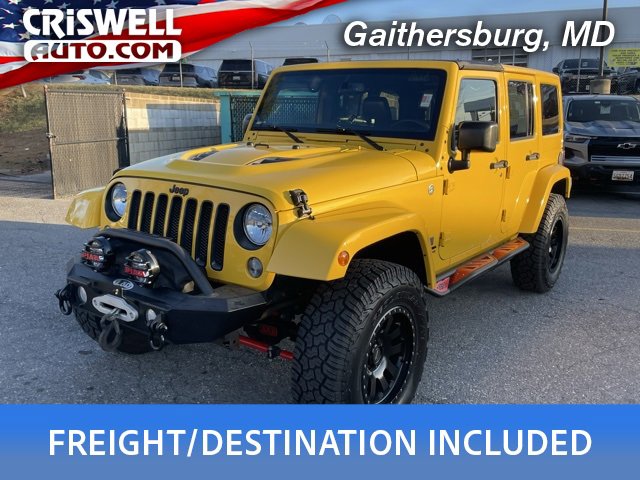 Used 2015 Jeep Wrangler Unlimited Sahara
