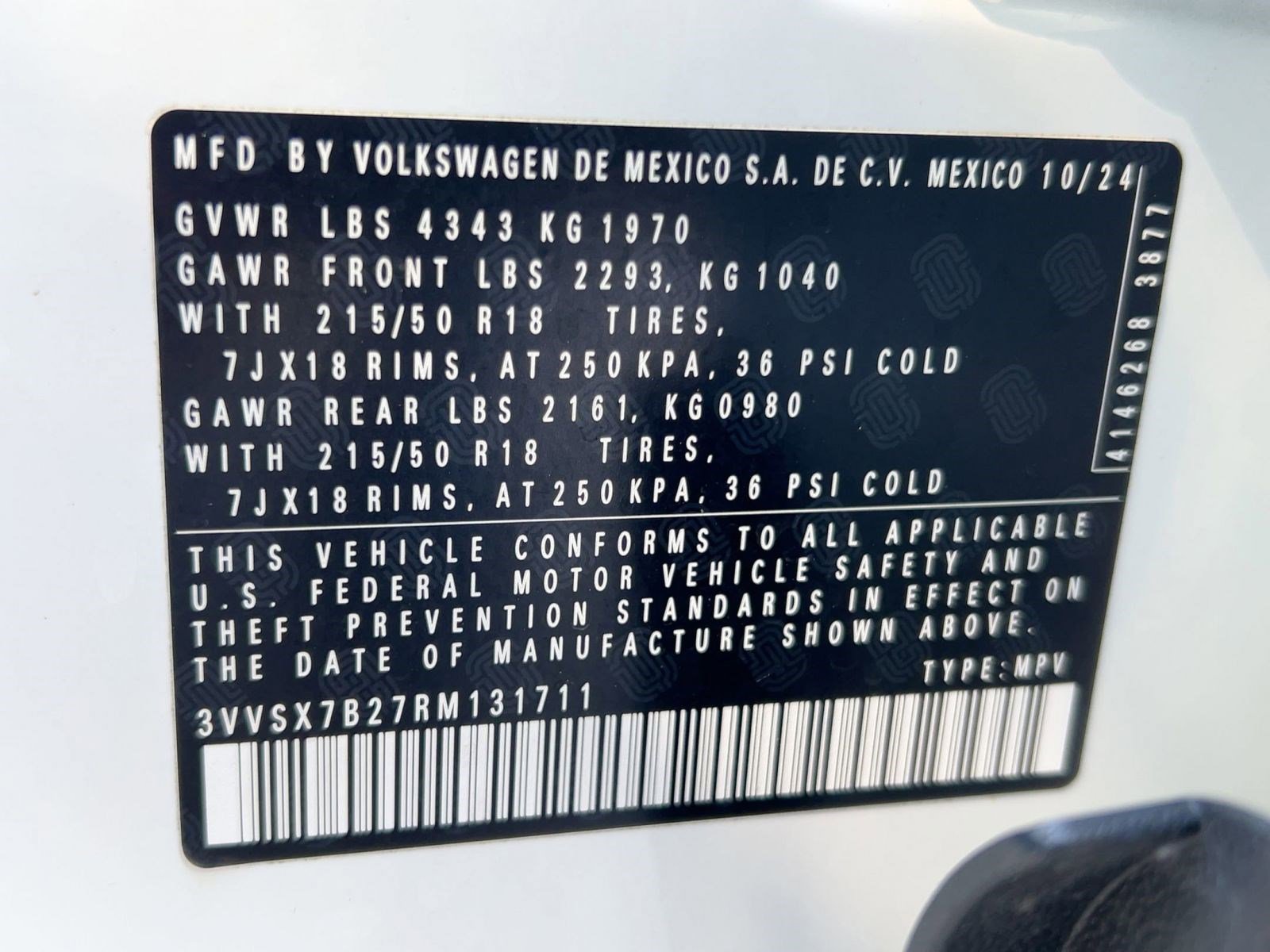 Used 2024 Volkswagen Taos SE image 18