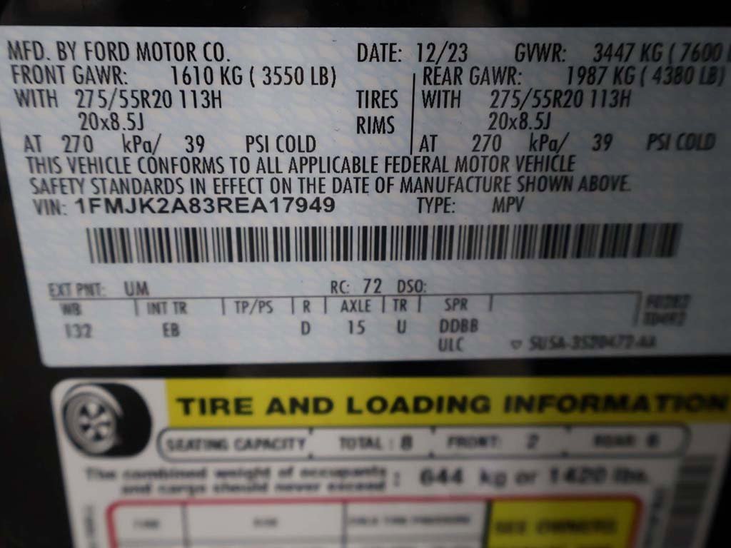 Used 2024 Ford Expedition Max Limited image 57