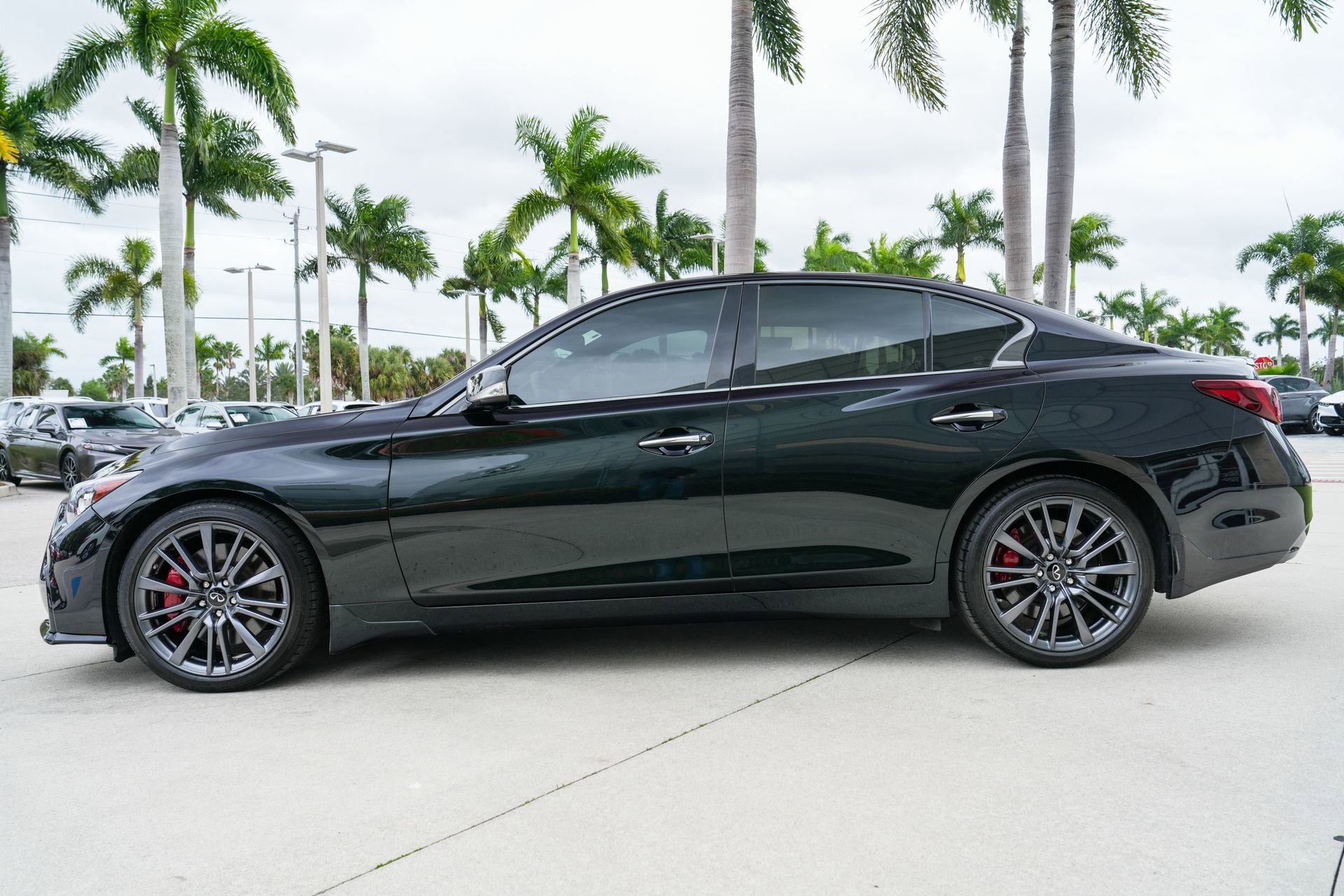 Used 2023 INFINITI Q50 Red Sport 400 w/ Black Opal Edition image 22