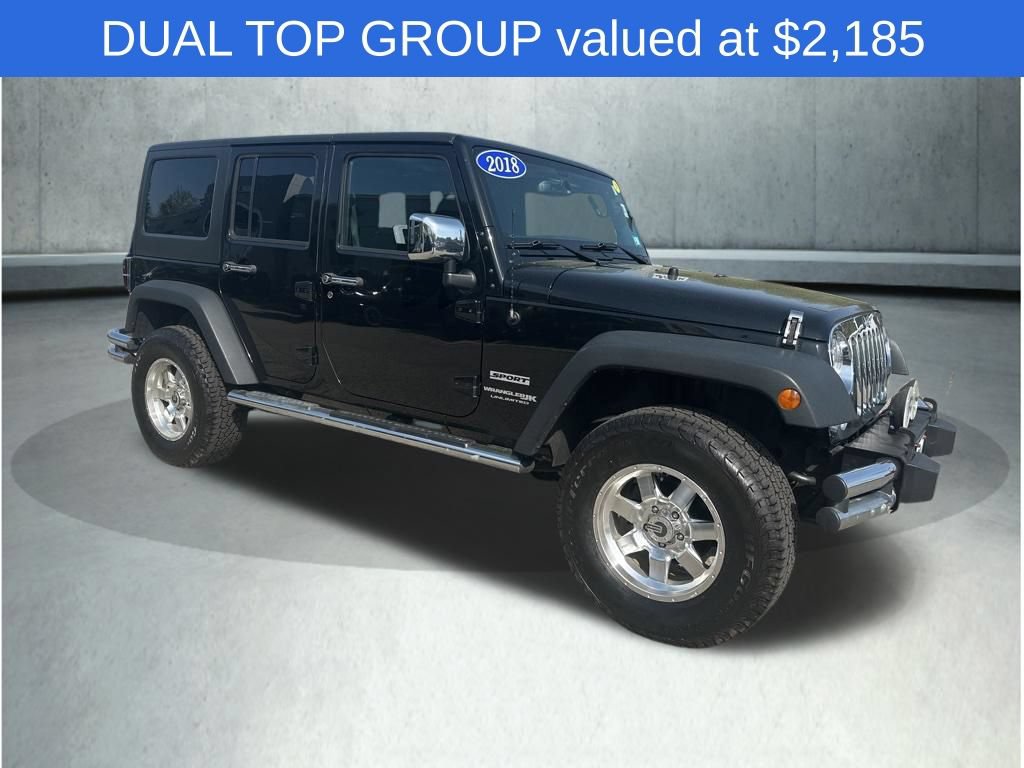 Used 2018 Jeep Wrangler Unlimited Sport S AWD/4WD image 6