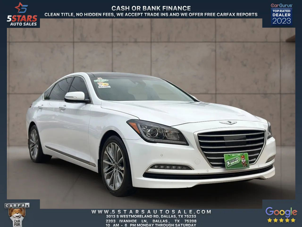 Used 2015 Hyundai Genesis 3.8 w/ Option Group 03
