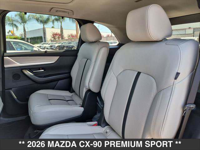 New 2026 MAZDA CX-90 3.3 Turbo w/ Premium Sport Pkg AWD/4WD image 12