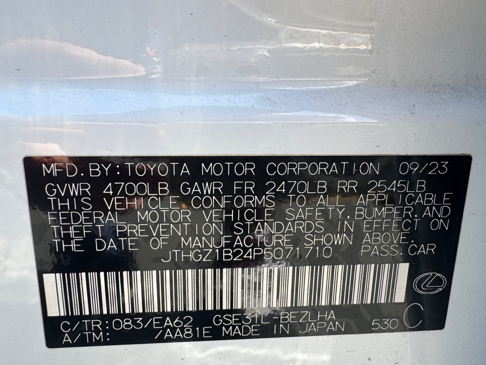 Used 2023 Lexus IS 350 F Sport w/ Accessory Package RWD image 16