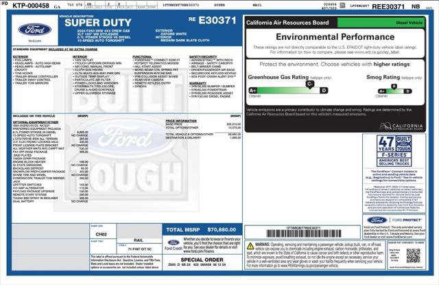 Used 2024 Ford F250 XLT w/ FX4 Off-Road Package AWD/4WD image 4