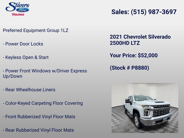 Used 2021 Chevrolet Silverado 2500 LTZ image 15