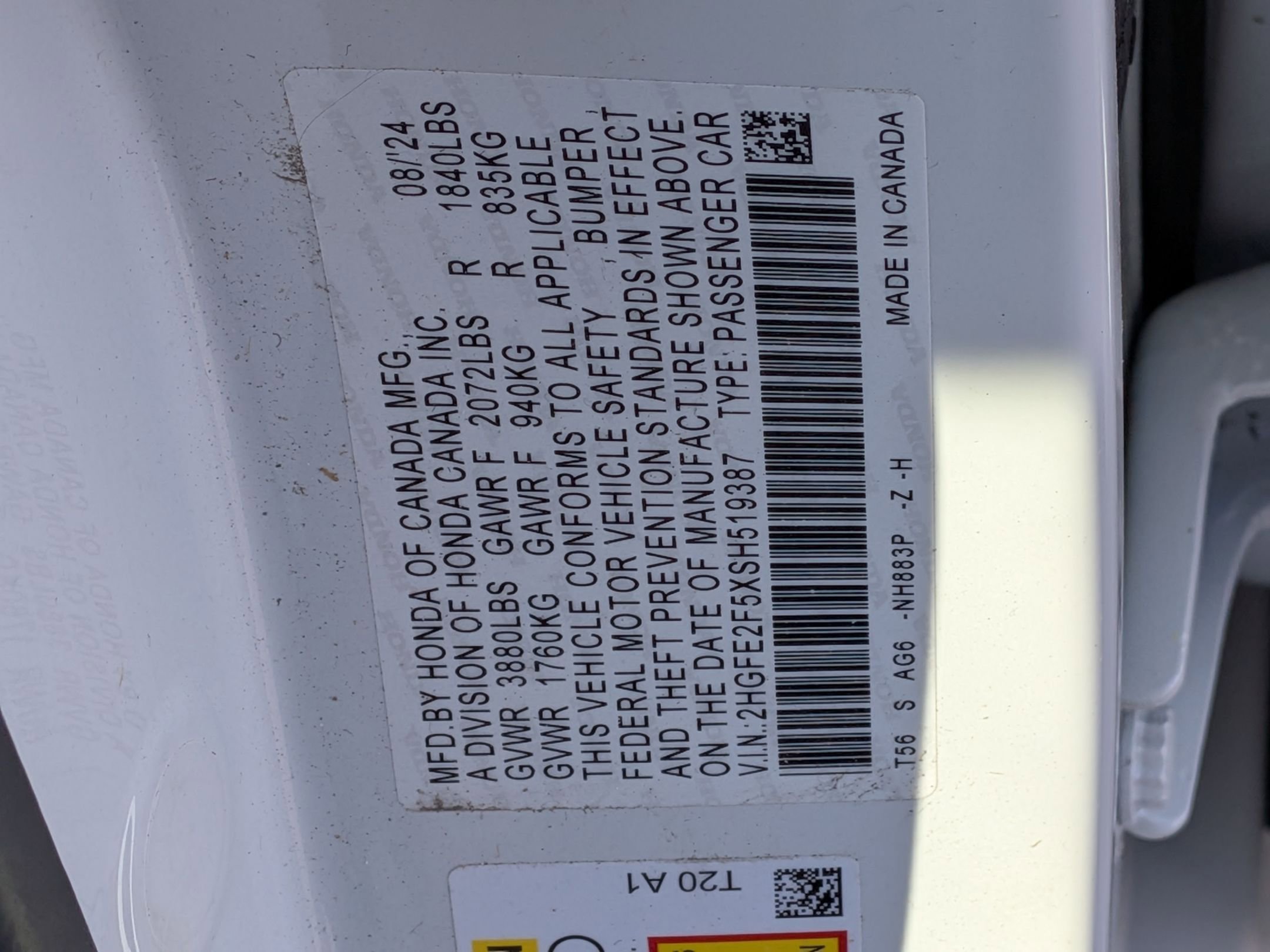 Used 2025 Honda Civic Sport image 38