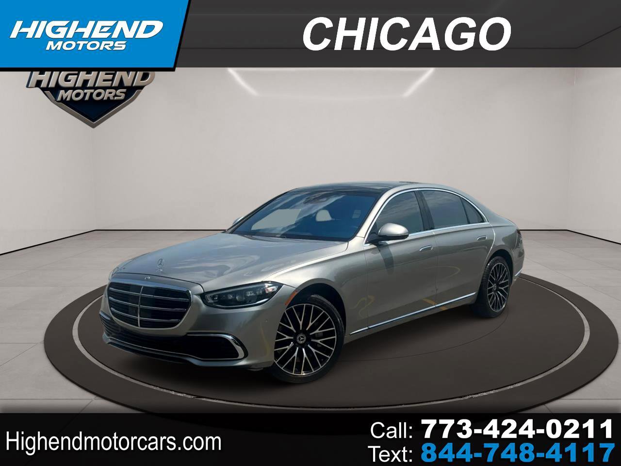 Used 2021 Mercedes-Benz S 580 4MATIC Sedan image 1