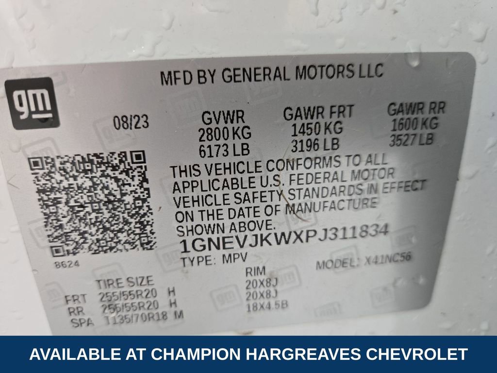 Used 2023 Chevrolet Traverse RS image 42