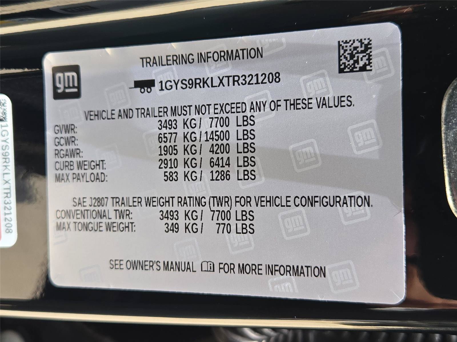 New 2026 Cadillac Escalade ESV Platinum Sport w/ LPO, ONYX Package AWD/4WD image 34