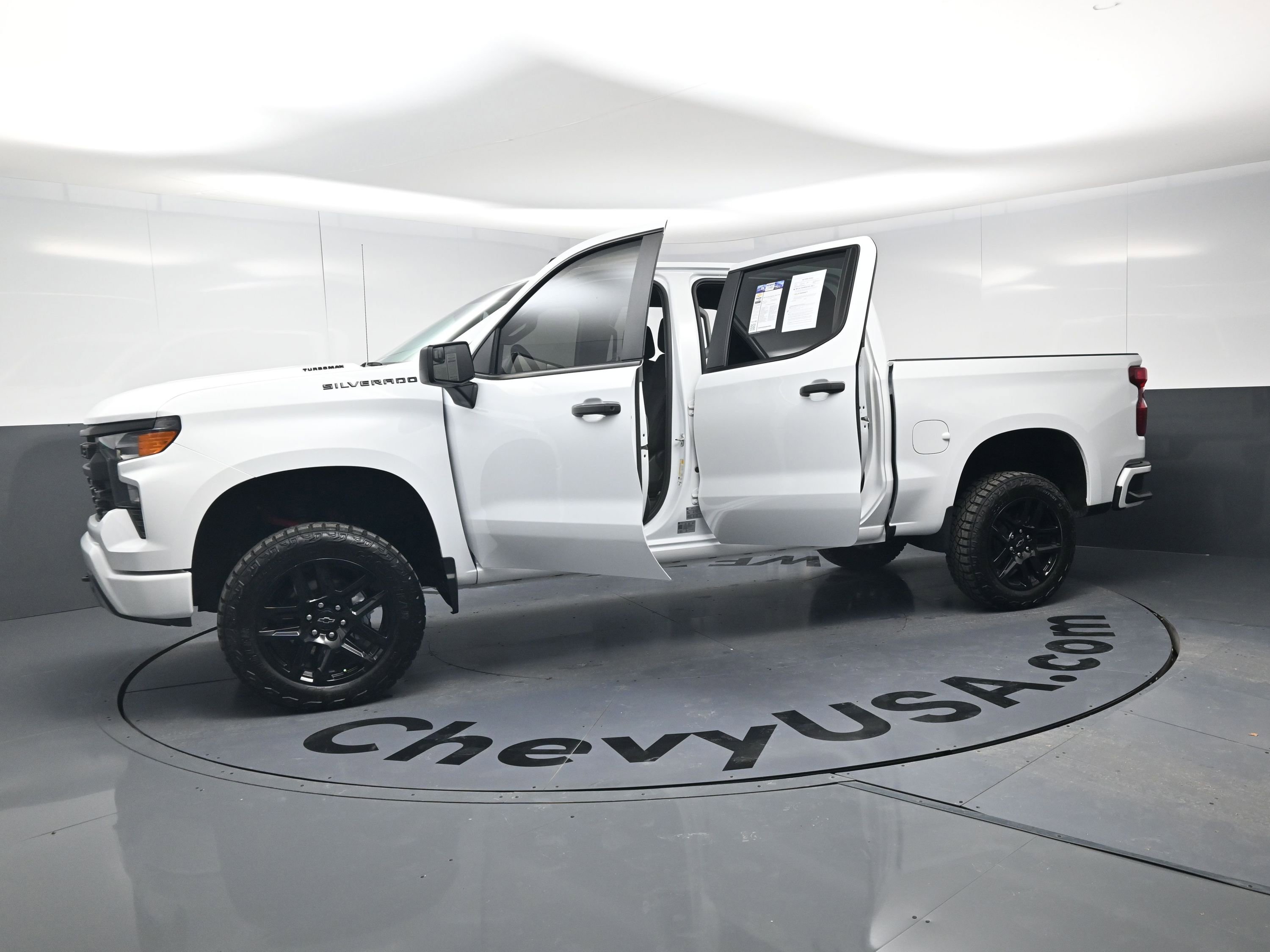 Certified 2025 Chevrolet Silverado 1500 Custom w/ Turbomax Blackout Package image 22