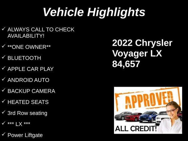 Used 2022 Chrysler Voyager LX FWD image 10