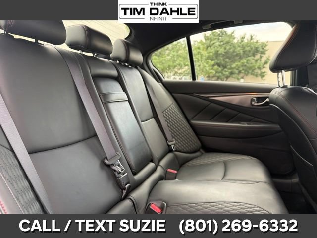Used 2019 INFINITI Q50 Red Sport 400 w/ Sensory Package AWD/4WD image 17