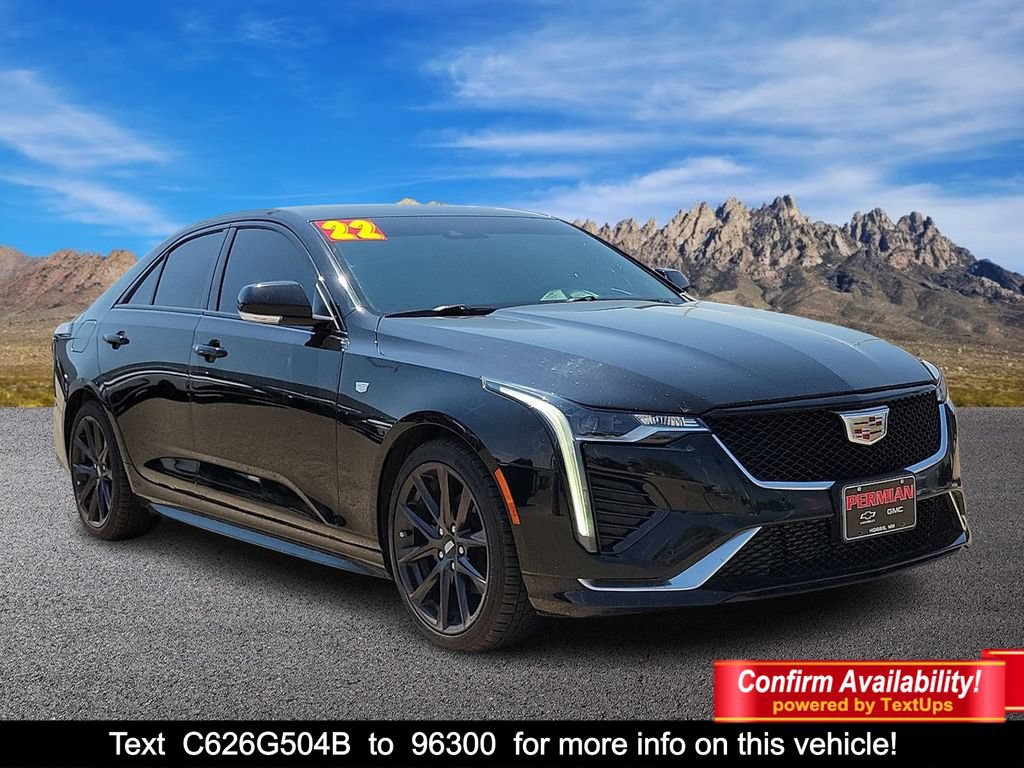 Used 2022 Cadillac CT4 Sport