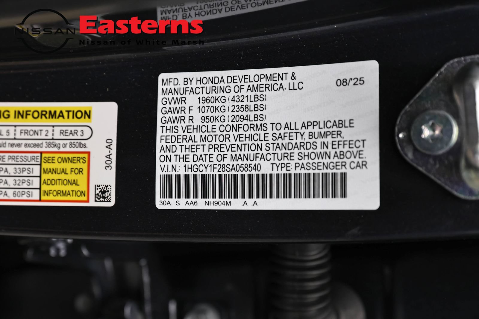 Used 2025 Honda Accord LX image 32