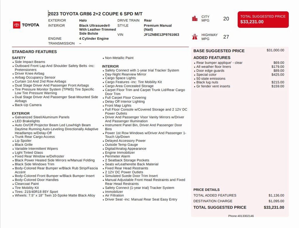 Used 2023 Toyota GR86 Premium image 7