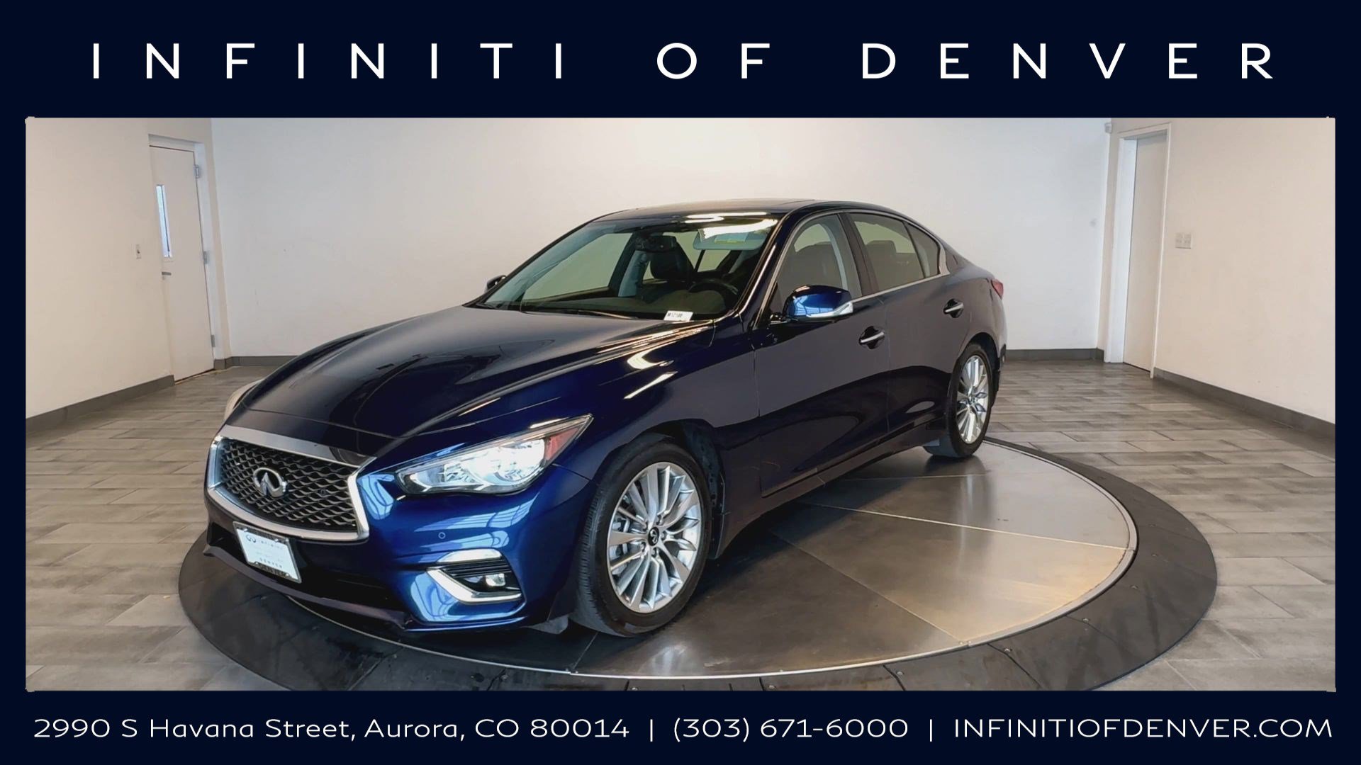 Certified 2022 INFINITI Q50 Luxe w/ Cargo Package