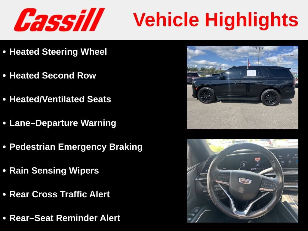 Used 2022 Cadillac Escalade Sport w/ Touring Package AWD/4WD image 14